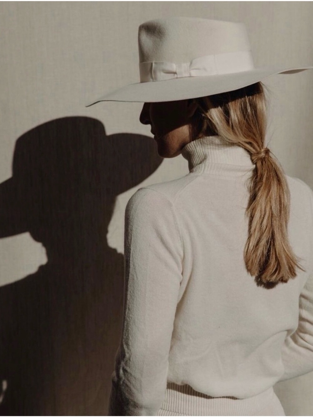 Van Palma Le Paul Wool Felt Hat Off White Size 56 Small Made France